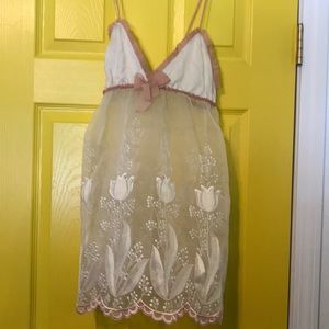 Bhldn tulip chemise medium lingerie bridal